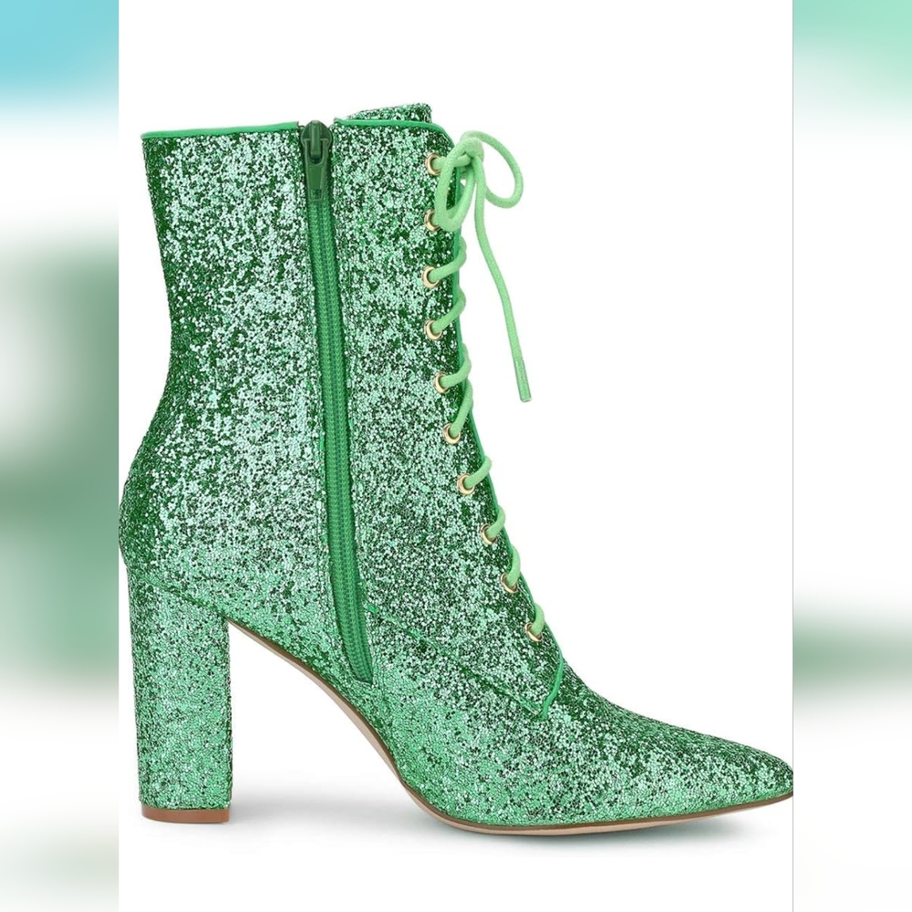 Green Novelty Booties